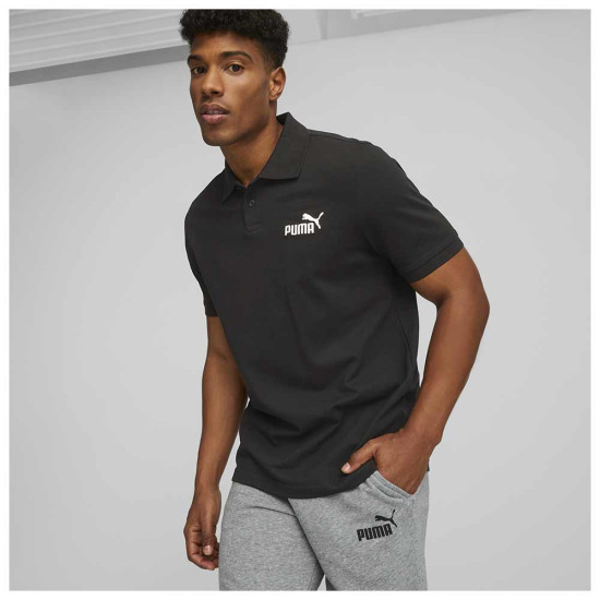 Puma Ανδρική κοντομάνικη μπλούζα Essentials Pique Polo